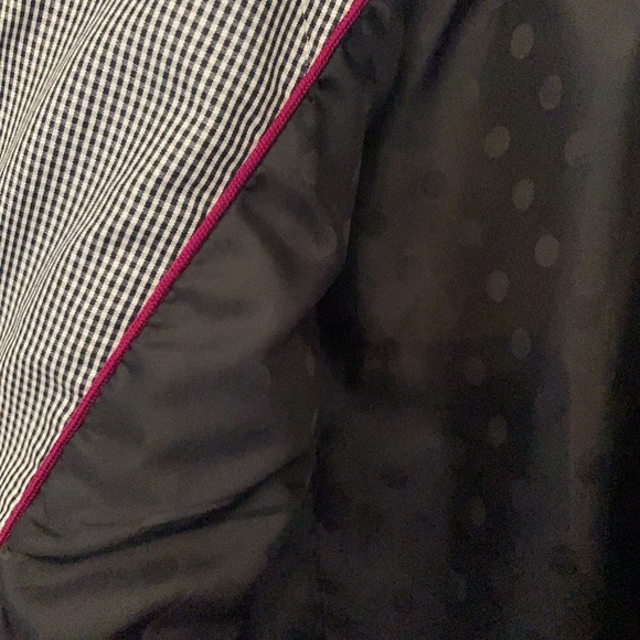 Vintage Checked Trench - Picture 3 of 7